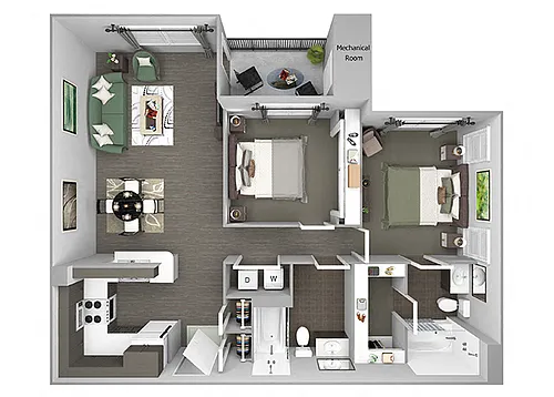 Floor plan B1