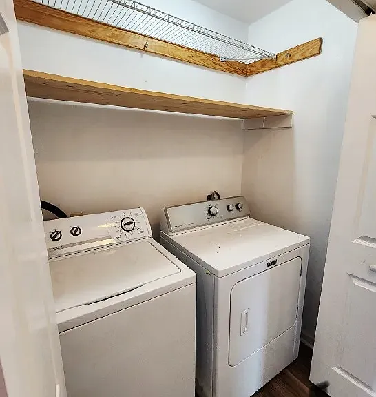 Main Level Washer and Dryer