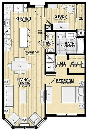 Floor plan C8