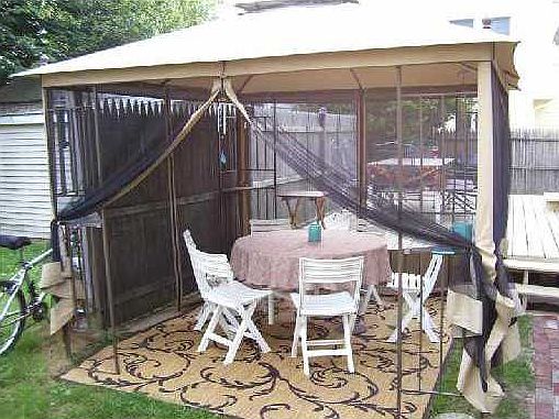 Backyard Shady Gazebo