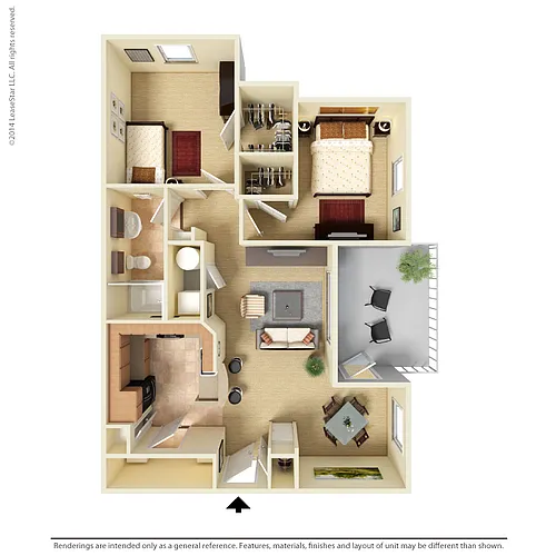 Floor plan B1