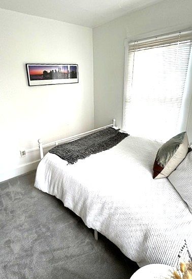 One of two bedrooms