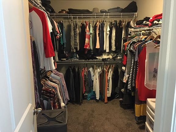 Walk In Master Closet