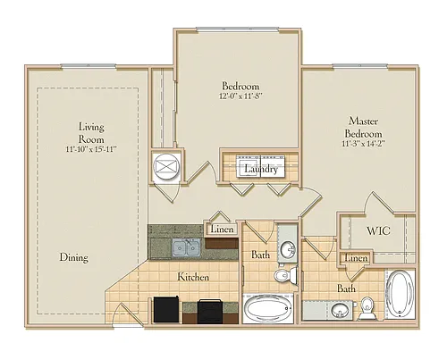Floor plan B2