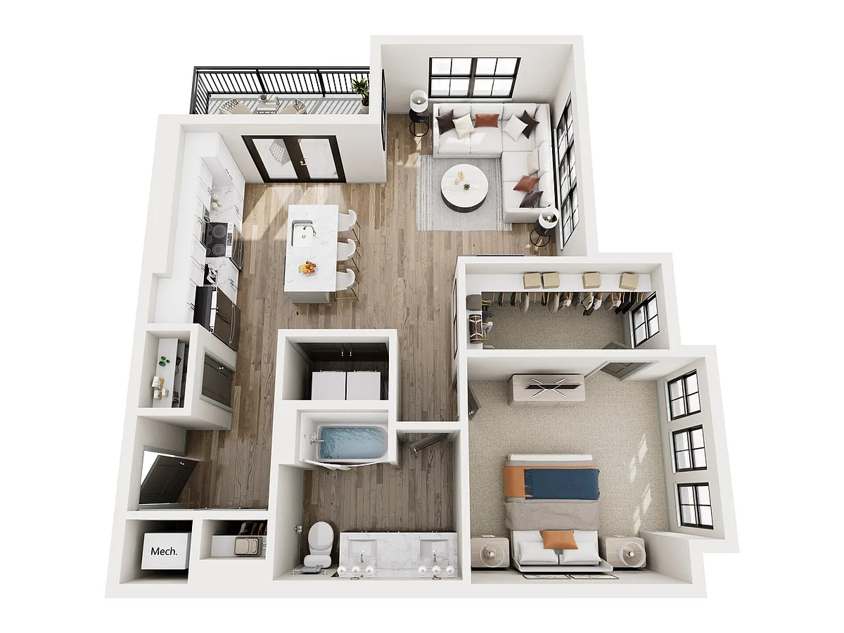 Floor plan A3-B