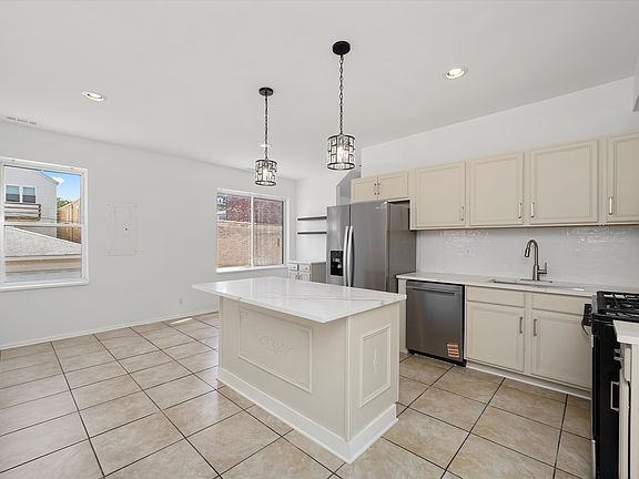 New appliances, Island, and Quartz Countertops