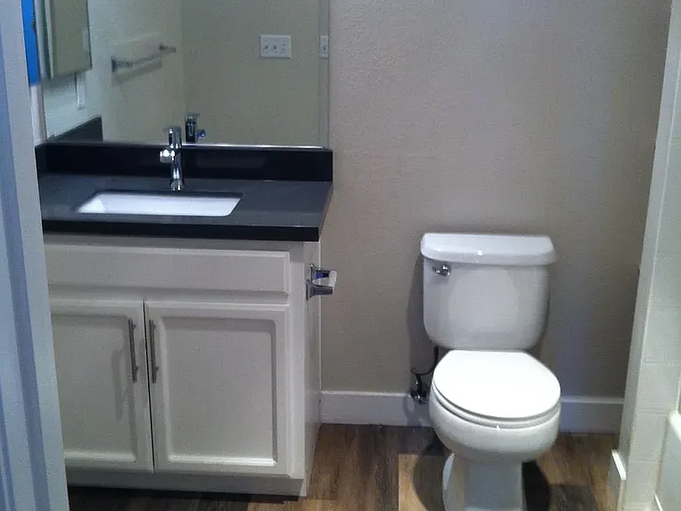 3x2 / 1240 sf / Master Bathroom (tub/shower right)
