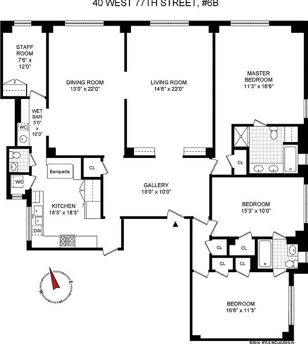 1st image of 40 W 77th St #6B