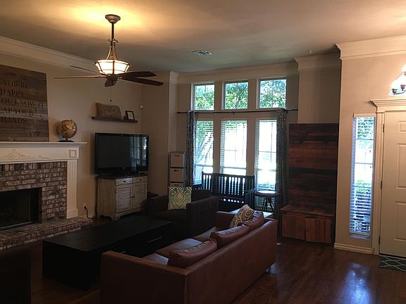 Living Room (front door entrance seen at right of photo)