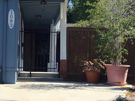 Entrance to private yard and studio