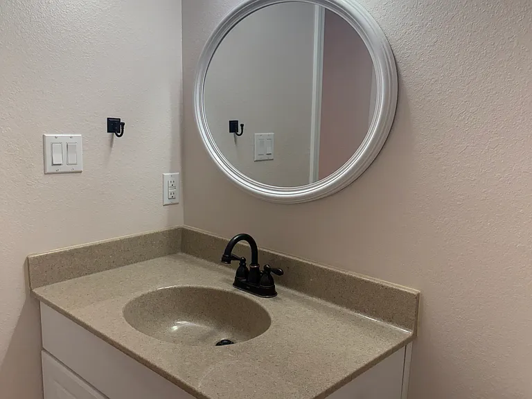 1/2 bath on 1st floor