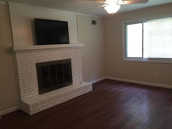 Main living room. Can put TV above fireplace