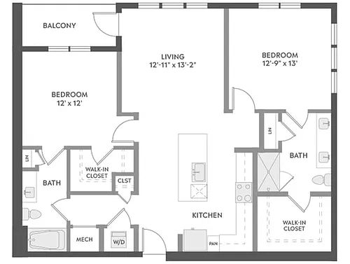 Floor plan C6b