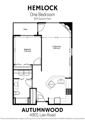 Floor plan Hemlock