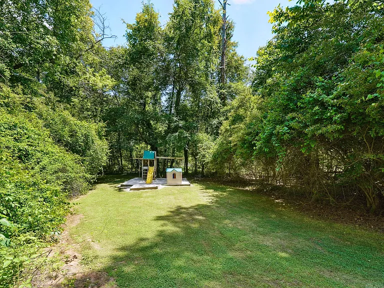 Private Playground in backyard