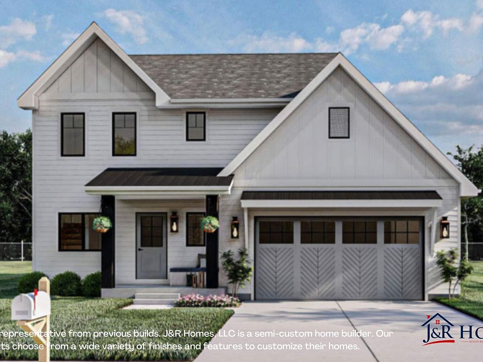 Exterior - Pick your garage door color, window color, siding color, shingle color.