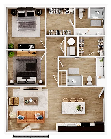 Floor plan Como