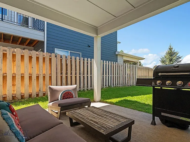 backyard + patio