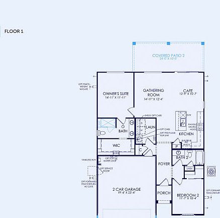 Traverse Floor Plan, Quick Move-In Home, Floor 1