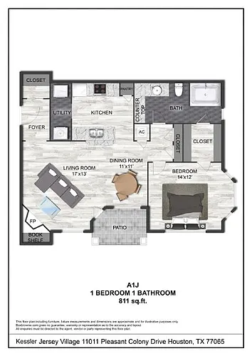 Floor plan A1J