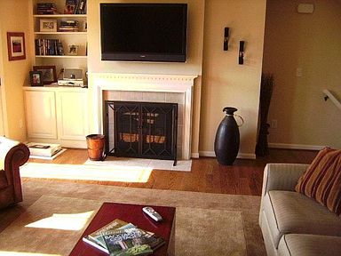 gas fireplace in great room
