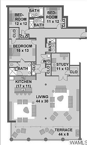 2nd image of 1102 Hackberry Ln #300