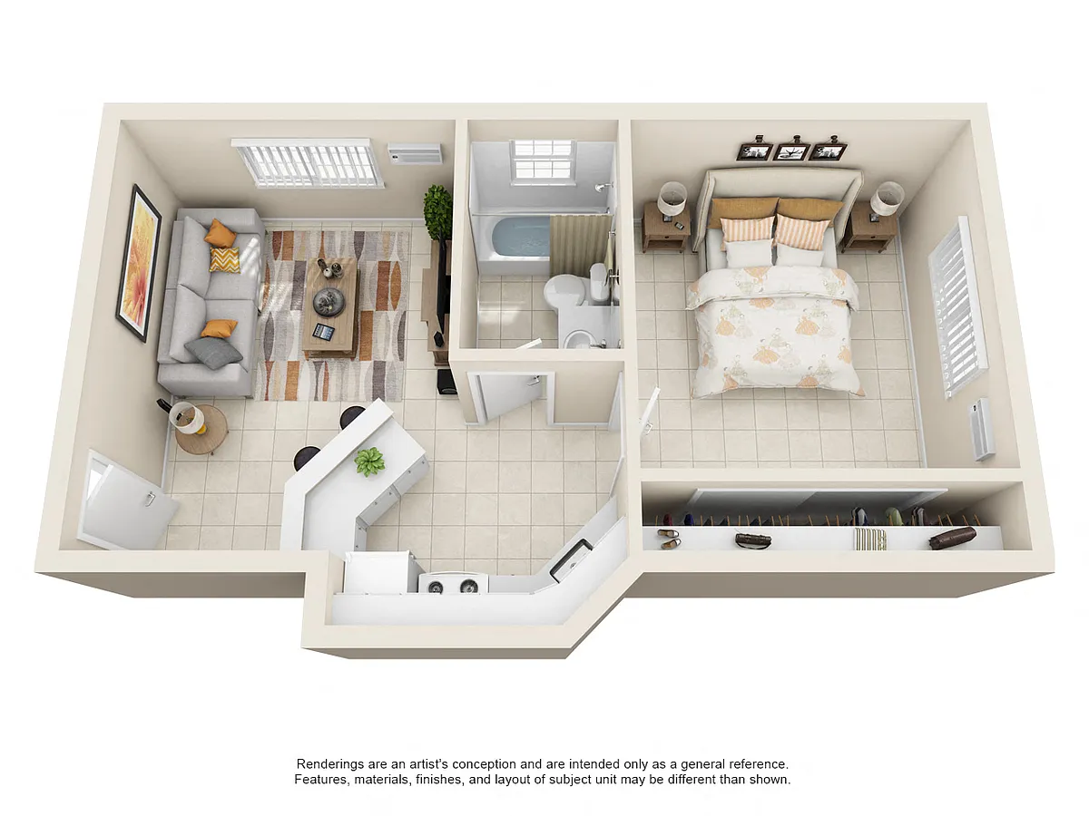 Floor plan Model A2