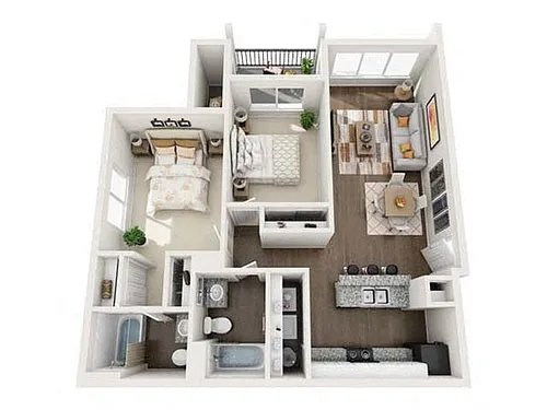 Floor plan B1
