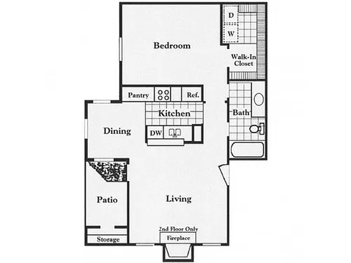 Floor plan C-1X1