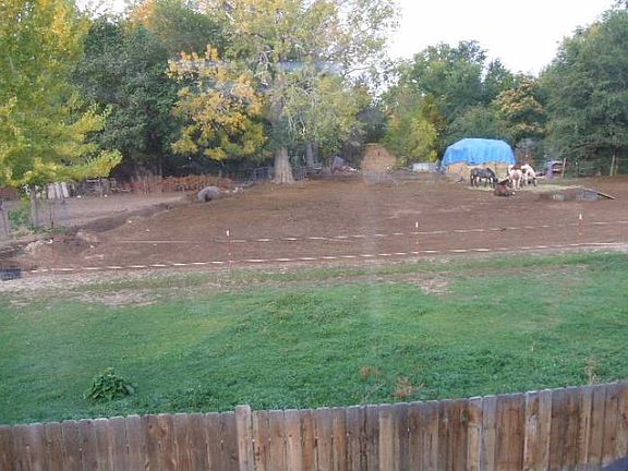 View from upstairs room