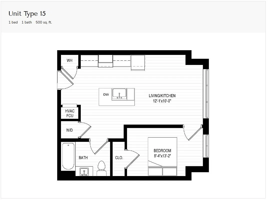 Floor plan Unit Type 15