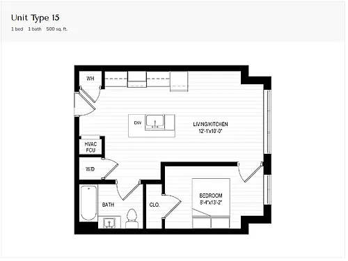 Floor plan Unit Type 15