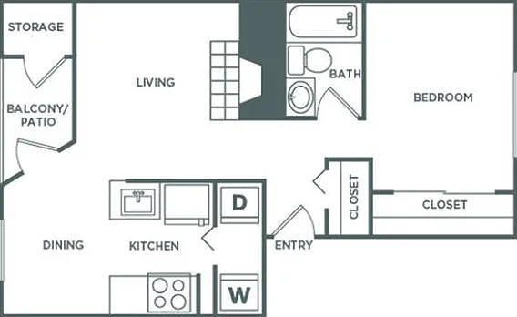 1bx1b Renovated | 675 sq ft 1bx1b Renovated | 675 sq ft