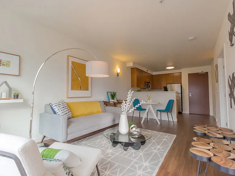 Living Room & Kitchen