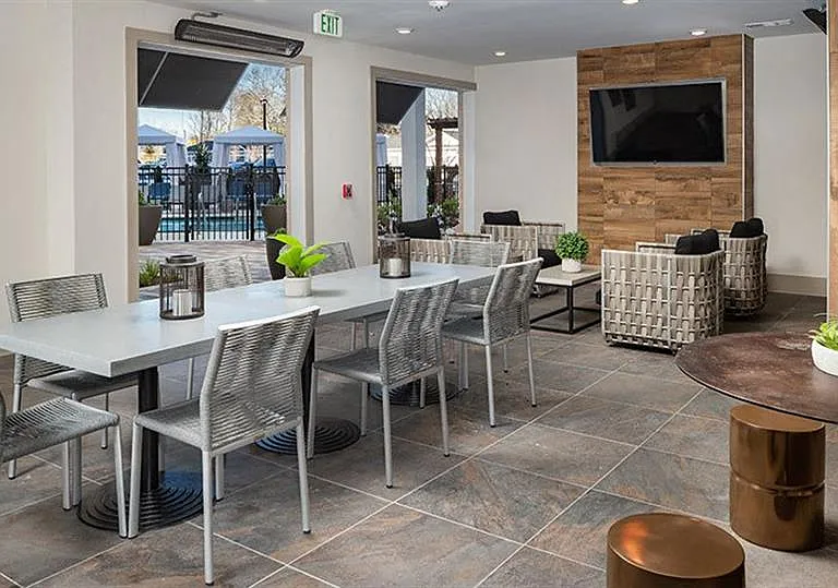 The Conclave Poolside Lounge.