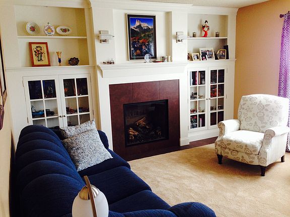 LivIng Room with Built-in