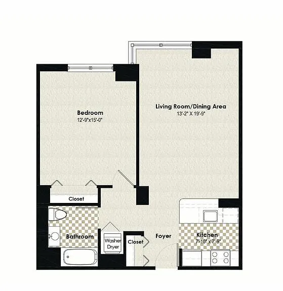 Floor plan HPN AA4
