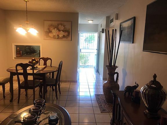 Dining room and living room