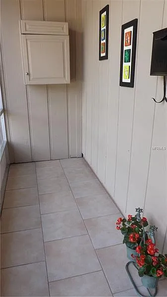 Screened front porch