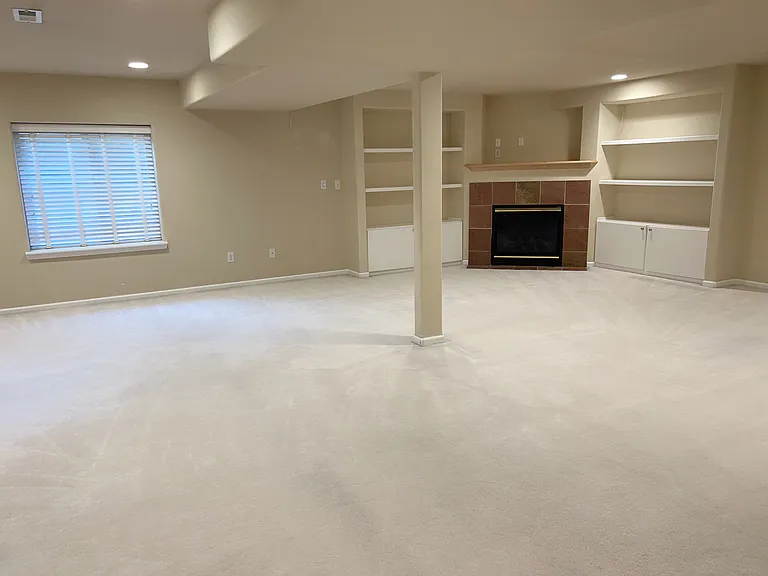 Finished basement - view 2
