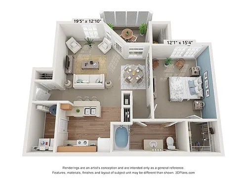 Floor plan The Cub