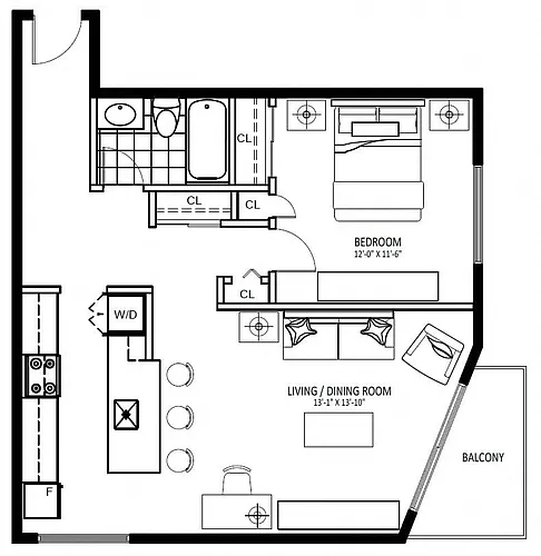 Floor plan 204