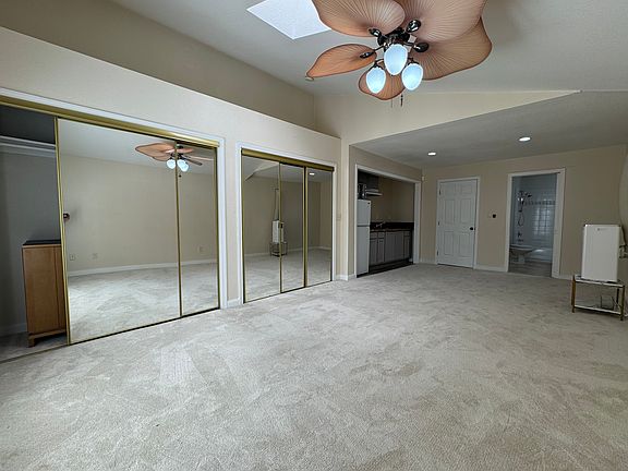 Closets and main living area