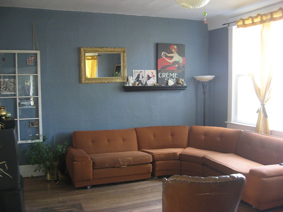 Spacious, bright living room.