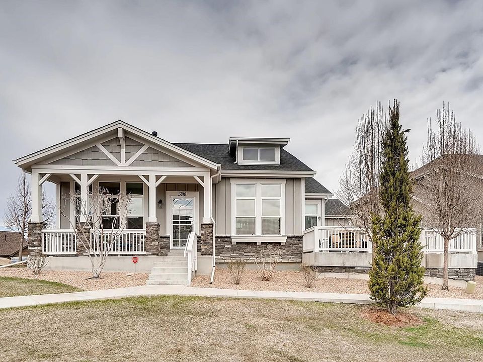 Large lot and patio with views.