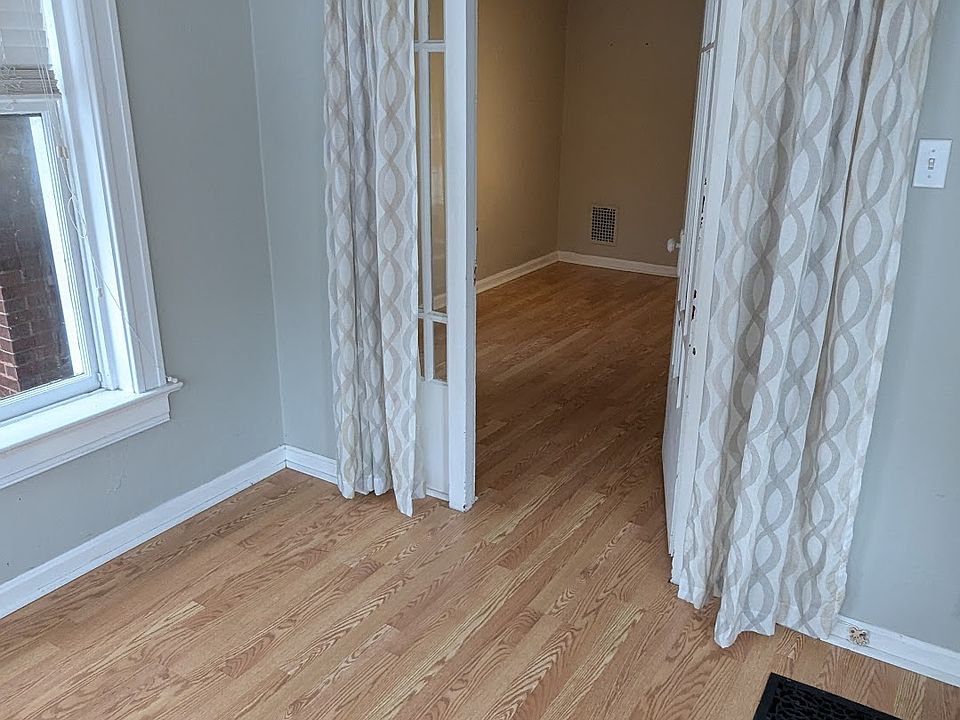sun room in the front looking towards living room