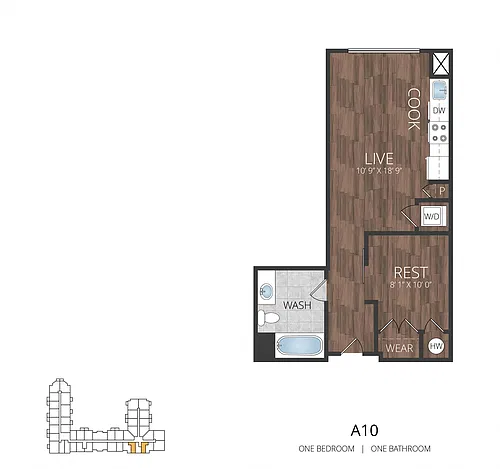 Floor plan A10