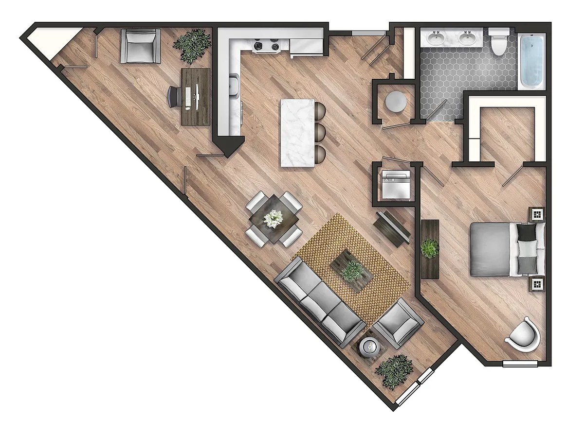 Floor plan C1