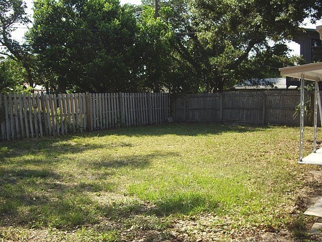 back yard