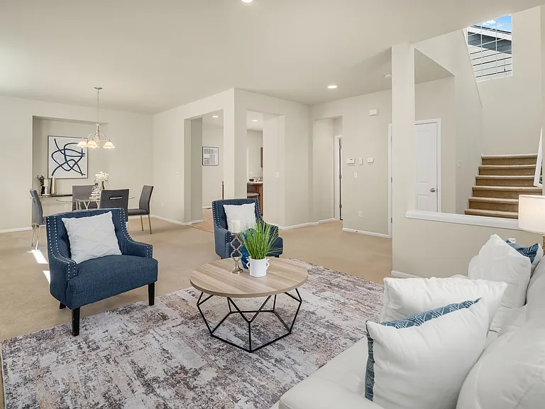 Living Room + Dining Room